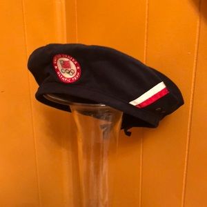 Navy Blue Medium team USA Twill Ceremony Beret